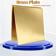 Hard and strong H62 Brass Sheet Thickness 0.1mm~1mm Brass Plate Cutting CNC Frame Model Mould DIY Co
