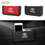 GTIOATO Car Organizer Box Mobile Phone Storage Box Auto Phone Holder Key Card Pocket Organizer For T