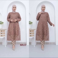 Tunik Brokat Jumbo Brokat Jumbo Atasan Brokat Jumbo Blouse Brokat jumbo LD 130 CM LD 140 CM Big Size