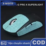 E-WOITD Chuột Grip Băng Skate Handmade Sticker Không Trượt Da Hút Mồ Hôi Cho Logitech G Pro X Superl