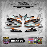 NMAX V2 MALAYSIAN STICKER DECALS ( 2025 VV12 DESIGN )【ThaijutsuStickers】