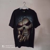 kaos rock eagle tengkorak bajak original thailand