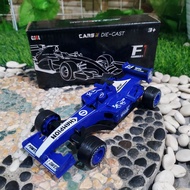 Mainan anak diecast mobil sport Formula one Alloy metal pullback - miniatur mobil F1