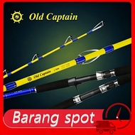 50-350g/15-40lb Rod Heavy Fishing Rod Joran Pancing Solid Rod Profession Deepsea Boat Rod Spinning