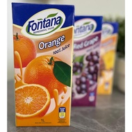 Fontana 100% Orange Juice (1L x 12)