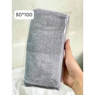 Clear bath towel 50x100cm towel bath towel cotton 100%