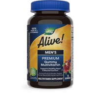 Nature's Way Alive Mens Premium Gummy Multivitamin 75 Gummies