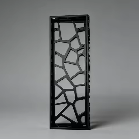 Holy68 Keyboard Hollow Case CNC Aluminum Alloy Case Supports ACE68 ATK68 MAD68 FIRE68 Mechanical Key
