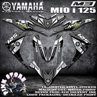 YAMAHA Mio i 125 /125s full DECALS / STICKER FOR MOTORCYCLE PARTS AND ACCESSORIES