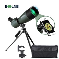 Spotting Scope with Tripod Phone Adapter 25-75 X 70 BAK4 Monocular Telescope 45 Degree Angled Waterproof Compact Spotting Scopes for Target Shooting Hunting Bird Watching