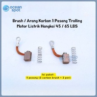 Brush Carbon Charcoal/ 1 Pair of Hangkai 45 Electric Motor Trollings 65 LBS/