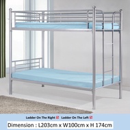 BELLA Double Decker Bed Frame with/with Plywood &amp;Mattress