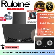 [Free Shipping]NEW DC MOTOR 2026 Rubine Cooker Hood RCH-MARK XR-90BL DC MOTOR 2000M3/HR+Rubine Built