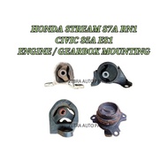ENGINE / AUTO GEARBOX / TIMING MOUNTING HONDA STREAM S7A RN1 CIVIC S5A ES1 D17A ENGINE / AUTO GEARBO