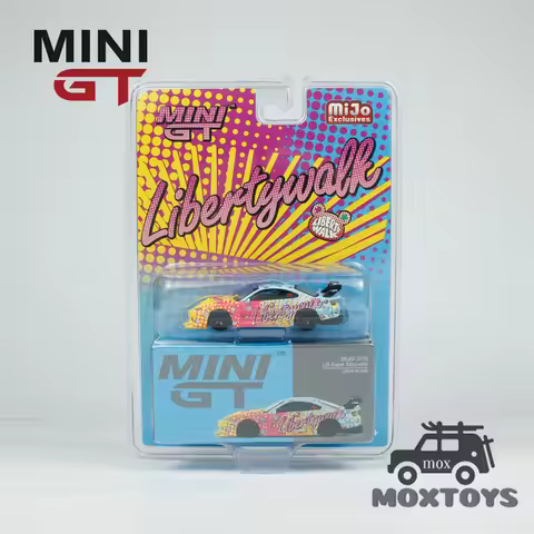 MINI GT 1:64 LBWK Le-Super Sihouette S15 SILVIA LB KUMA Mijo Blister box Ver Diecast Model Car