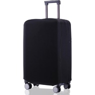 Travel Luggage Cover Suitcase Protector Scratch-Resistant Fit 19-31 Inch, Not Included Suitcase (Bla