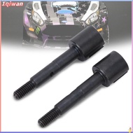 1qiwan-my Semme RC Front Rear Wheel Axle Upgrade Parts for HPI /8 WR8 Flux Block Easy Install (Black