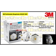 3M Particulate Respirator 8210V N95 Isi 10 Pcs/Box | Masker 3M 8210V | Masker N95 8210V