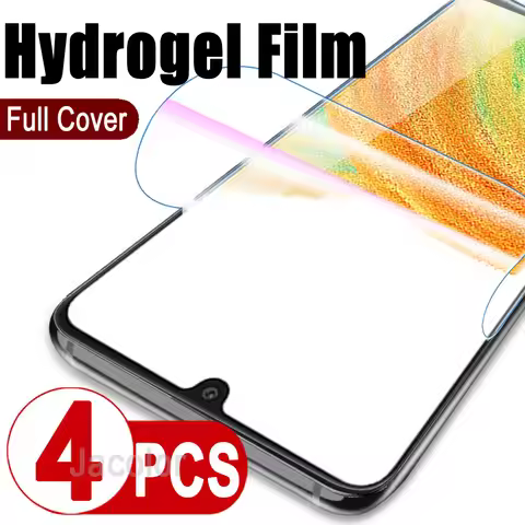 4PCS Hydrogel Film For Samsung Galaxy A33 A32 A31 5G 4G A 32 33 31 5 G Water Gel Screen Protector Fo
