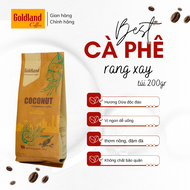 Cà phê Dừa pha phin Goldland Túi 200gr Cà phê Song Nguyên