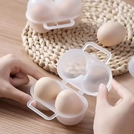 2-Slot Travel Egg Protector Box Egg Storage