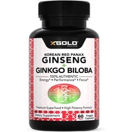 Korean Red Ginseng+Ginkgo Leaf 7% Ginseng Saponin Extra Strength