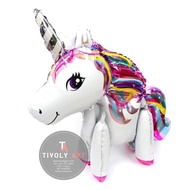 3D Fullbody Rainbow Unicorn Foil Balloon 3D Rainbow Unicorn Balloon/ Pegasus Balloon/