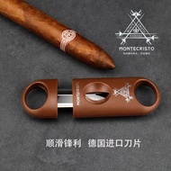 Monte ciga cutter imported from Germany stainless steel blade portable ciga cutter v-shaped smooth a