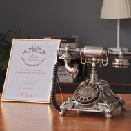 HUIOP Wedding Phone Guest Book Audio Message Voice Record Vintage Telephone Recorder Customized with