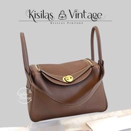 Hermes Lindy26 大象灰金扣