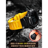Liangmeilai Adapt to Casio G-SHOCK Series 3506 GBD-200 Modified Fluorocarbon Watch Strap Accessories