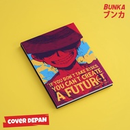 One Piece Mugiwara Crew Note Book monkey D Luffy Quote A5 Hardcover A5 Notebook Notes Agenda Planner