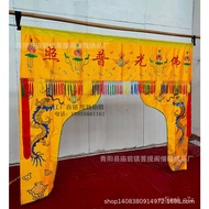 KY-$ Temple Supplies Curtain Buddha Tent Gantry Buddha Niche Buddha Curtain Household Buddha Supplies Cloth Decoration Q