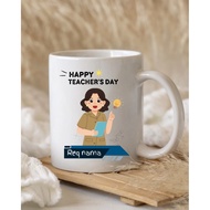 CUSTOM TEACHER'S DAY MUG | CUSTOM MUG Design | Mug screen printing screen printing | Mug screen prin