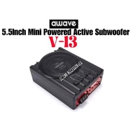 Awave V13 5.5inch Mini Powered Active Subwoofer