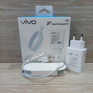 VIVO TYPE C FAST CHARGING CHARGER ORIGINAL 100% USB CABLE TYPE C ORIGINAL / VIVO Y75 Y75 5G Y33S Y33