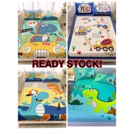 cartoon kids 1.2m twin size bedsheet (good quality)