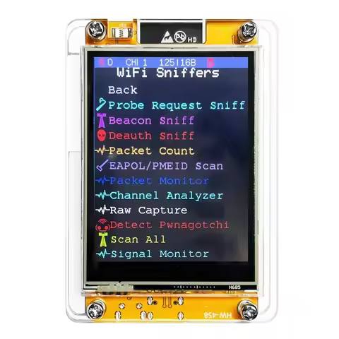 ESP32 Marauder Development Board Portable 2.8 Inch 240X320 Display 1..2 Firmware CYD Marauder