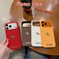 LUCKY LITTLE MA LUCKY FAKE LEATHER iphone case