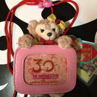 絕版東京迪士尼30周年限定Shelliemay八達通卡套pass case Duffy bear