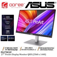 ASUS 27 Inch ProArt Display PA278CGV 144Hz WQHD 2560x1440 IPS Monitor 95% DCI-P3 ΔE < 2 USB-C PD 90W