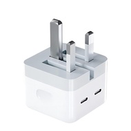 Dual PD50W Mobile Phone Fast Charging Head Suitable for iPhone17 Charger Multifunctional Small Size 