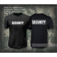 Security T-shirt Guard Baju