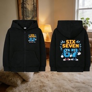 SIX SEVEN 67 x ROBLOX Kids Zip Hoodie Children's Jacket Hooded cardigan 120CM-150CM
