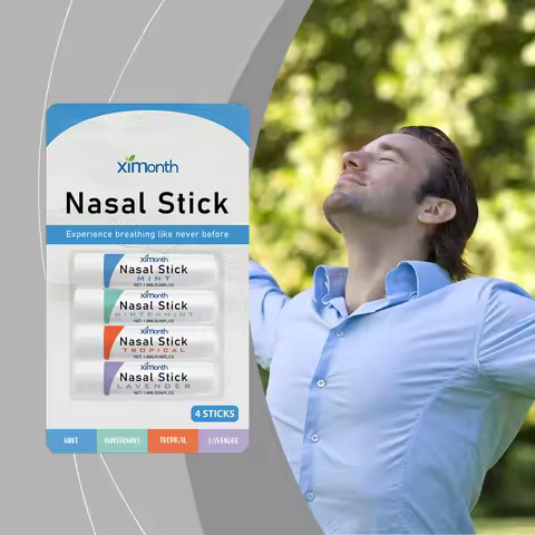 Nasal Care Set with Nasal Sticks, Natural Cooling & Comfortable, Enjoy Clean Fresh and Smooth Breath