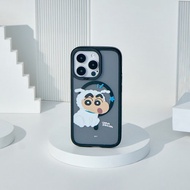 蠟筆小新可愛變裝系列極光霧透MagSafe iPhone手機殼