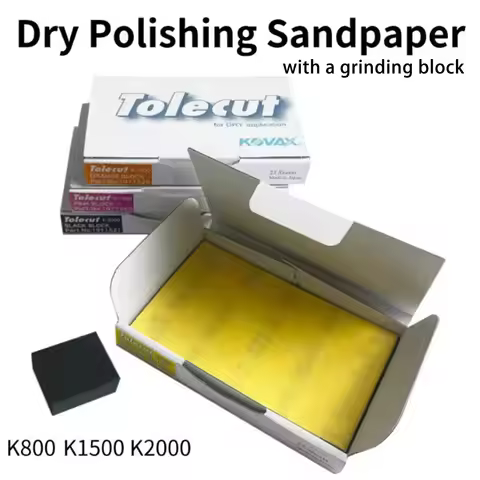 Japan KOVAX Car Polishing Sandpaper, Beauty Repair Sandpaper, 800/1500/3000 Sandpaper Super Ultra-Fi