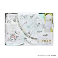 (現貨包順豐) 全新 日本直送 Moomin Baby Gift Box Set 姆明嬰兒禮盒套裝