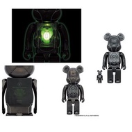 BEARBRICK EMOTIONALLY UNAVAILABLE × NEIGHBORHOOD 100% &amp; 400% 1000% be@rbrick