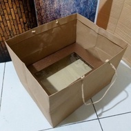Paper Bag Coklat Polos 26X33 Berkualitas
